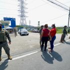 El fuerte control policial y militar que se observa hoy en la cárcel de Guayaquil.