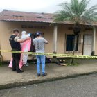 Klever Leopoldo Franco Ordóñez quedó tendido en la calle del sector San Antonio.