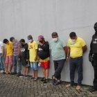 Los sospechosos fueron puestos a órdenes de las autoridades.