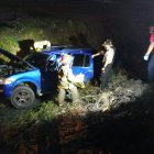 Los cuerpos de Denisse Gamboa y su madre Doris Labre quedaron  dentro de este vehículo.