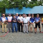 Deportista de Ecuador y otros países en el torneo Roberto Gilbert.