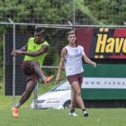 La locura de Gabriel Cortez lista para mostrarla ante Liga de Quito.