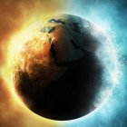 Una parte de la tierra se enfría más rápido que la otra.