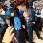 En redes sociales circuló un video del momento de la intervención al local, del sur de Quito.