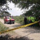 Dentro de la cabina de este vehículo estaban las víctimas.