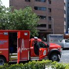 Al sitio acudió un equipo del Cuerpo de Bomberos de Quito.