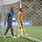 Michael Estrada anotó el tanto para Ecuador, en el amistoso ante Aucas.