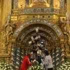 El Viernes Santo se hará un sobrevuelo de la imagen de Jesús del Gran Poder en Quito.