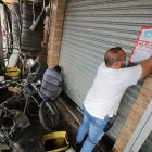 Operativo policial en talleres para motos en el sector de Monte Sinaí