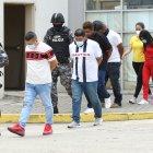 Cinco presuntos miembros de la organización criminal Los Choneros fueron detenidos.