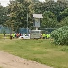 La Policía y la unidad de Criminalística acudieron al sitio para las diligencias de ley.