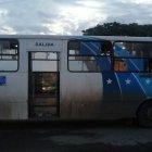 Esta es la unidad de transporte donde ocurrió el hecho violento.