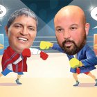 La pelea del 2021, Luis Chango por Mushuc Runa y Miguel Ángel Loor por LigaPro.