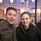 El actor quiteño ha interactuando con figuras como Mark Ruffalo, quien interpretó a Hulk, en ‘Avengers’.