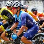 David Villarreal lleva la mejor ubicación del Movistar Team Ecuador en la Vuelta a Colombia.