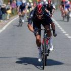 Richard Carapaz protagonizó la fuga cuando faltaban 20 kilómetros para la meta.