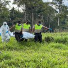 El cadáver fue levantado del lugar y llevado hasta Ambato para su identificación.