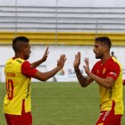 El Negro Figueroa (i) y el Polaco Fydriszewski (d) son las cartas de gol de los orientales.