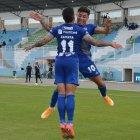 El festejo de Emelec en el estadio Nueve de Mayo, Zapata y Rojas.