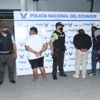 Los tres capturados tienen antecedentes penales, según informó la Policía.