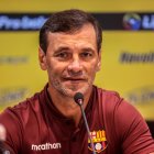 Fabián Bustos, entrenador de Barcelona que sueña en Libertadores 2021 y 2022.