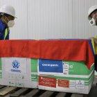 Las dosis de vacunas de Covid 19 cuando llegaban a Ecuador.