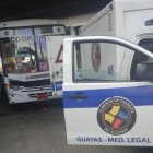 El conductor fue retenido para que dé su versión de los hechos.