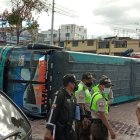 El tráfico estuvo paralizado por cerca de una hora.