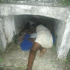 Así fue hallada Amparo Polo Espinoza dentro de una bóveda.