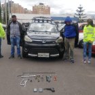 Los implicados detenidos generalmente alteran las características del auto para que no lo identifiquen.