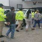 Los sospechosos fueron puestos a órdenes de las autoridades.