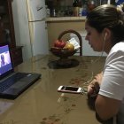 Concepción Tapia ha recibido llamadas de medios internacionales, como NTN24, para conocer el caso de su hermana desaparecida.