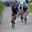 Richard Carapaz tuvo una destacada actuación en la segunda jornada del Tour de Suiza.