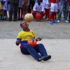Cascarita Loor estará en la parte de posterior del estadio Rodrigo Paz para el partido Ecuador vs Perú.