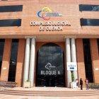 El juzgado donde se llevó a cabo la audiencia.