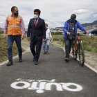 Yunda cumplió agenda como alcalde, luego de ser notificado de la ratificación de su remoción del cargo.