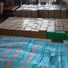 La droga esta en 25 sacos de yute color negro y 10 de color azul.