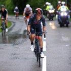 Richard Carapaz quedó como único líder del Ineos Grenadiers, que resaltó el esfuerzo realizado por el ciclista ecuatoriano.