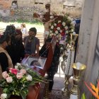 Los restos del hombre fueron velados en la casa de una tía, en el centro de la capital.