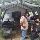 Las carpas instaladas están climatizadas y tiene electricidad.