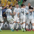 Toda la fiesta de Argentina en el Maracaná.