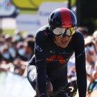 El ciclista publicó fotos horas antes de su debut en Tokio 2020.