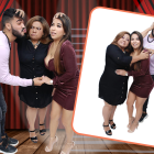 Carlos Lira, con Miriam Murillo y Jomahira Ganchozo en la obra La mamá de la mamá.