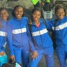 Anahí Suárez, Ángela Tenorio, Virginia Villalba y Marizol Landázuri celebran emocionadas el paso a la final.