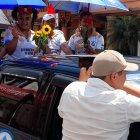 Neisi Dajomes recibida en Pastaza.