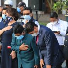 Jorge Yunda calificó de violento el accionar del concejal. Participó en los actos de conmemoración del Primer Grito de Independencia.