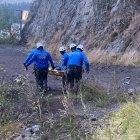 Los cuerpos estaban cerca del peaje Guayasamín, nororiente de la ciudad.