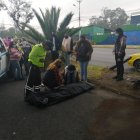 El hombre no resistió al golpe y murió en el instante.