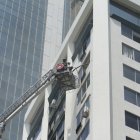 La emergencia se registró en el piso 17 de un edificio.