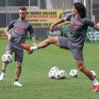 Damián Díaz y William Riveros, listos para recibir a Fluminense por su paso a la semifinal de Copa Libertadores.